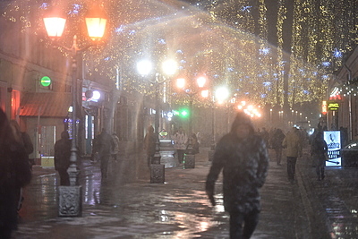 Снегопад и метель начнутся ближе к полуночи в Москве