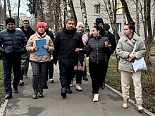 Глава управы района Савелки Игорь Костин 3 декабря провел обход территории 3 микрорайона