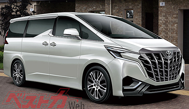 Японский минивэн Toyota Alphard готовится сменить поколение