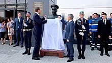 Памятник Герою России Курганову установили у здания новой подстанции «Россети  - Центр и Приволжье» в Рязани