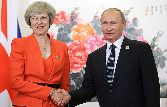 Лондон отреагировал на возможность встречи Мэй и Путина