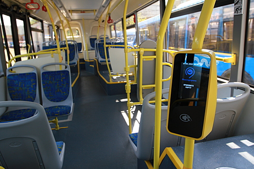 В столичных автобусах появились динамики для слабовидящих пассажиров