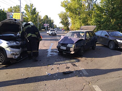 В Балакове автоледи не уступила дорогу и пострадала