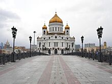 Движение в районе храма Христа Спасителя будет перекрыто с 18:00 6 января