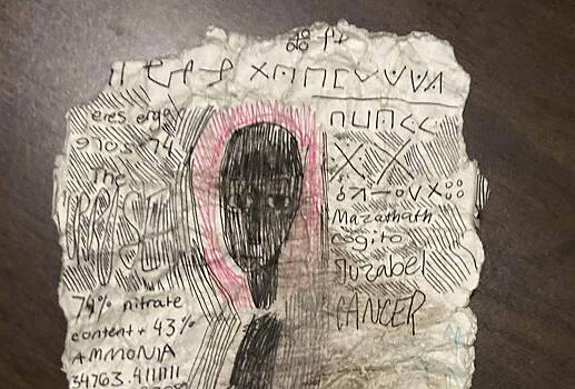 Найденные в лесу странные записи озадачили пользователей Сети