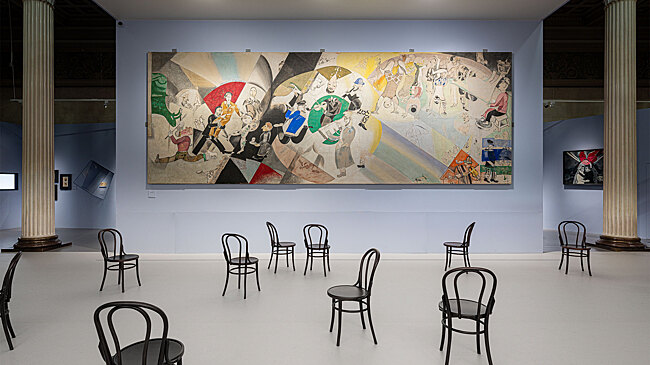 Семья и война: о чём расскажет выставка в Пушкинском музее, посвящённая Шагалу