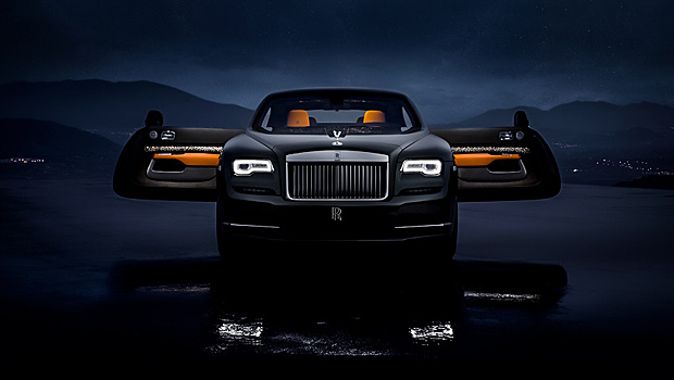 Новая мечта миллионеров: Rolls-Royce Wraith с тканью из "нержавейки"
