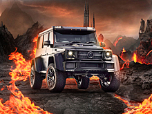 Черный квадрат: G-Class от Brabus, которых в мире всего три