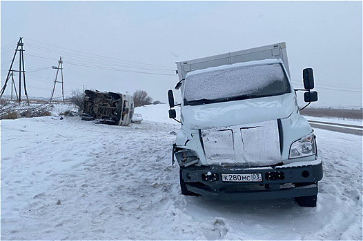 В Бурятии шесть человек пострадали в ДТП с автобусом с монгольскими туристами