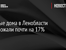 Частные дома в Ленобласти подорожали почти на 17%
