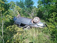 В Саракташском районе произошло смертельное ДТП. Машина слетела в кювет и перевернулась