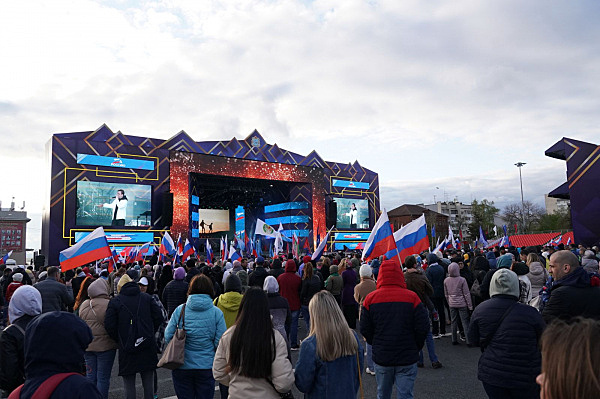 В Самаре прошел масштабный концерт "Za Россию"
