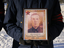 В Нижнем Новгороде попрощались с красноармейцем Иваном Юриным