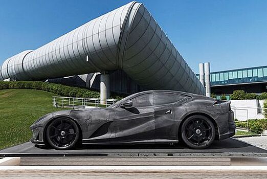 На торги выставят самую дорогую Ferrari 812 Superfast Но без мотора и салона