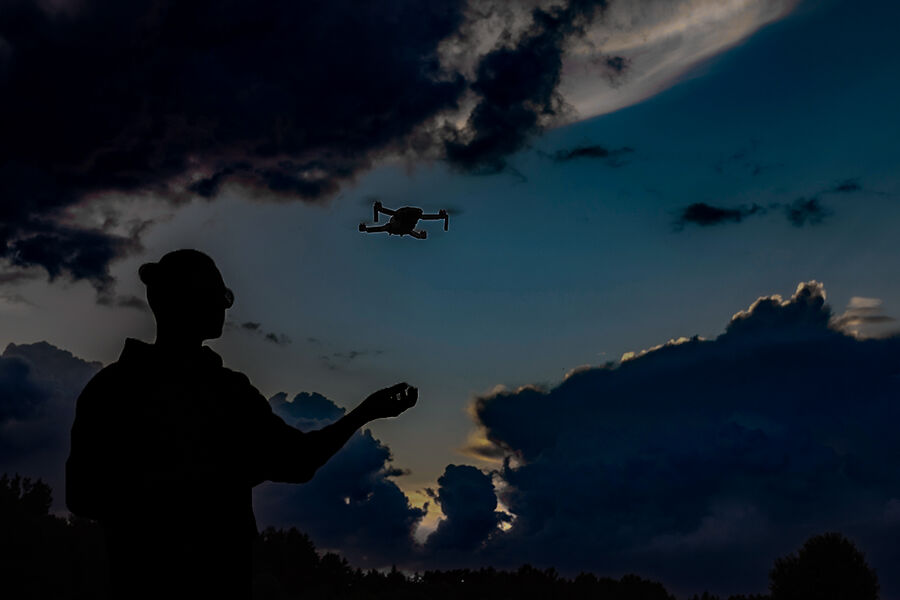 SHOT: в Ростовской области произошел пожар в жилом доме после атаки дрона