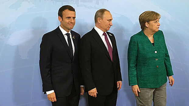 Путин обсудил с Макроном и Меркель обострение в Идлибе