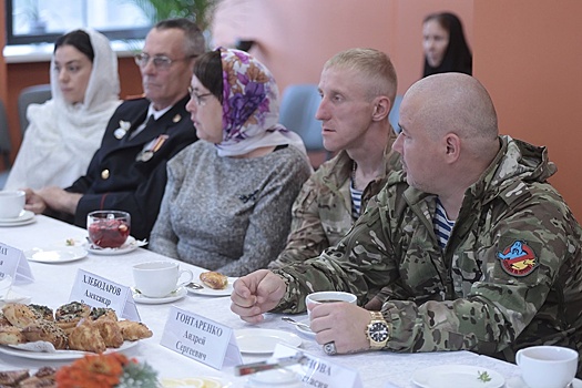 Ветераны СВО стали посетителями первого в России Паломнического центра