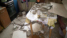 «Дети выжили каким‐то чудом»: в Орехово‐Зуеве потолок на кухне рухнул на обеденный стол