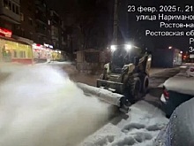 Более 120 единиц коммунальной техники работало ночью в Ростове