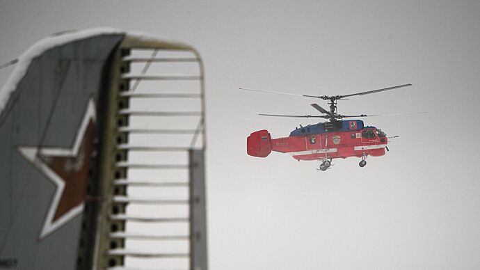 Задержаны предполагаемые поджигатели вертолета Ка-32 в Остафьево