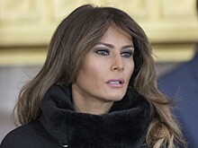 Меланья Трамп оконфузилась перед журналистами