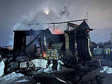 В хабаровском селе огонь за полчаса уничтожил дом, есть жертвы