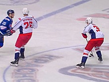 Ижевский хоккейный клуб «Ижсталь» проиграл на выезде красноярскому «Соколу»