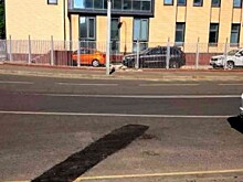 На одной из дорог района устранили яму