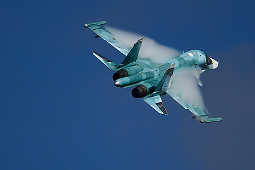 В Хабаровском крае разбился бомбардировщик Су-34