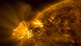 На Солнце 5 мая произошли семь мощных вспышек