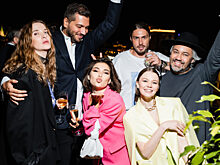 Полина Гагарина, Александр Рогов, Сати Казанова и другие на открытии летней террасы бара «Консерватория»