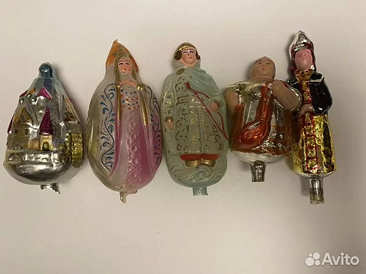 Набор елочных игрушек по мотивам сказки о царе Салтане - 25.000 рублей