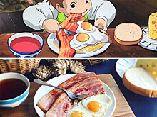 Девушка из Японии воссоздает еду из фильмов Миядзаки и других аниме