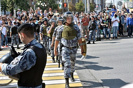 Полицейские остались без премий за разгон митинга в Москве