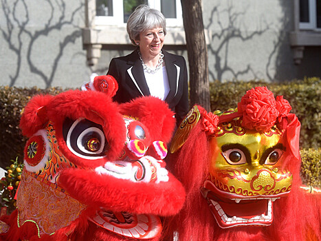 В Китае премьер-министр Великобритании получила кличку "тетушка Мэй"