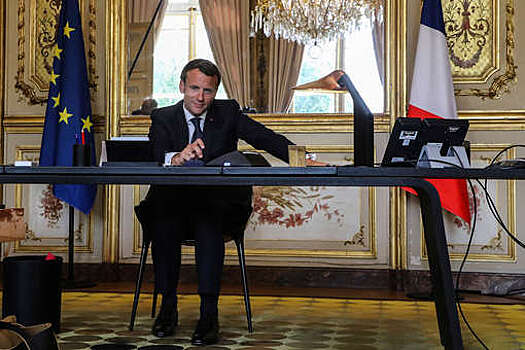 Макрон: Франция поддержит установку потолка цен на российский газ, если ЕК это предложит