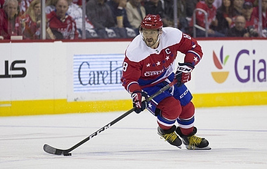 Игровой свитер Овечкина стал третьим по продажам в НХЛ