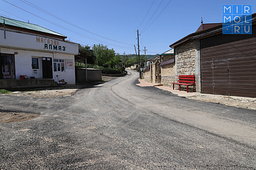 В Табасаранском районе ремонтируют дорожное полотно в рамках проекта «Мой Дагестан – мои дороги»