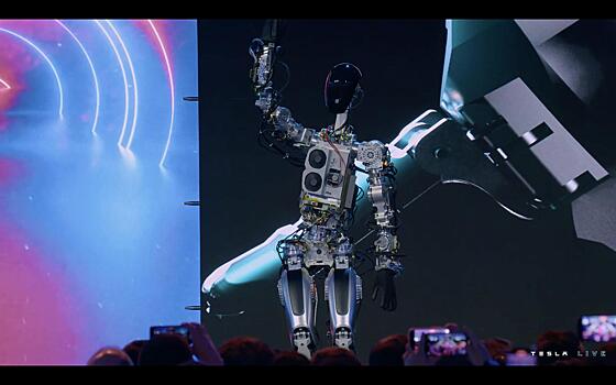 Представлен прототип человекоподобного робота Илона Маска