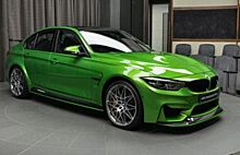«Заряженный» BMW M3 окрасили в уникальный цвет Java Green