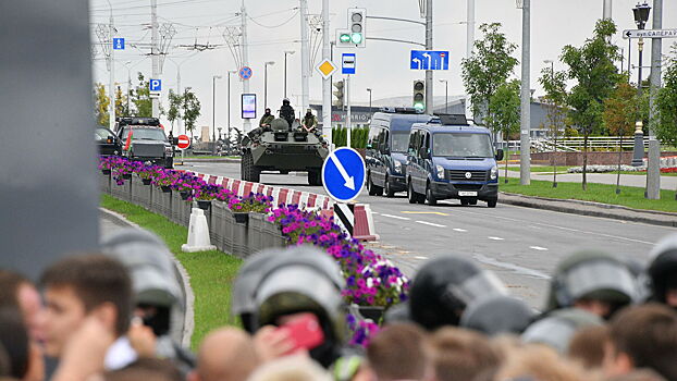 Минск на полувоенном положении