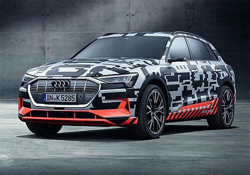 Audi привезла в Женеву почти серийный электрокроссовер