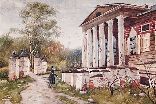 Яков Миркин - о Тригорском, Михайловском, Болдино среди пожарищ 1918 года