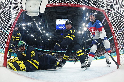 Сборная Словакии с игроками из КХЛ пробилась в четвертьфинал