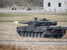 Бойцы группировки "Центр" уничтожили очередной немецкий танк "Леопард"