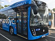 Электробусы КАМАЗ вышли на новые московские маршруты