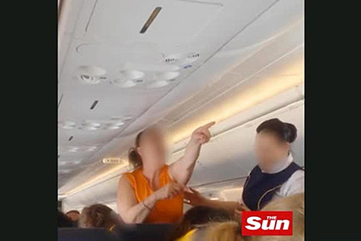 Взбесившуюся пассажирку выгнали с самолета под аплодисменты