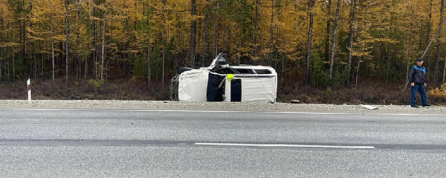 В Якутии в ДТП с перевертышем погиб водитель