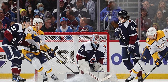 «Колорадо» впервые в сезоне проиграл в основное время дома – 3:7 от «Нэшвилла». У лидера общей таблицы НХЛ 4 поражения в последних 6 играх