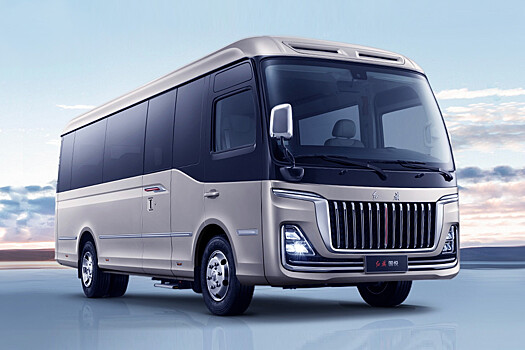 Hongqi представил гибридный автобус Guoyue REEV